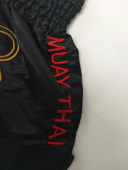 Embroidery Lion Muay Thai Shorts